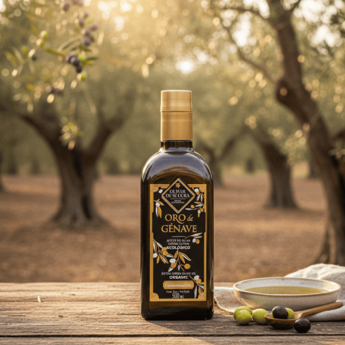 Aceite de Oliva Virgen Extra Ecológico Oro de Génave - 500ml